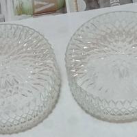 Coppia ricambio plafoniere in vetro .