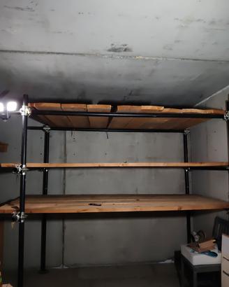 Scaffalatura/Soppalco box 