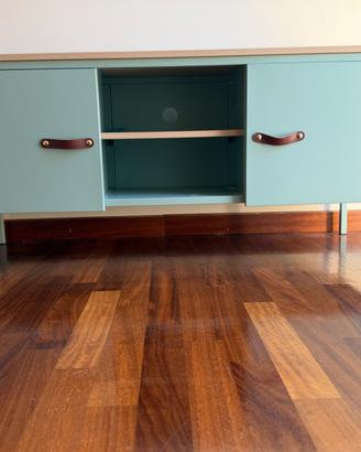 Mobiletto basso in legno e metallo La Redoute