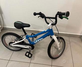 Bicicletta per bambini Woom 2 blu