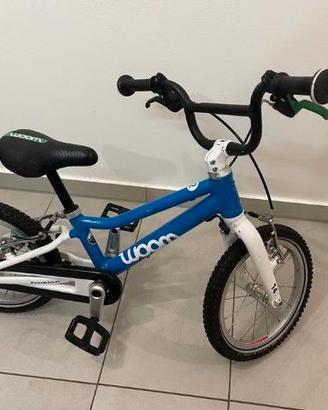 Bicicletta per bambini Woom 2 blu