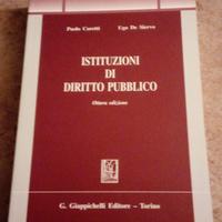 LIBRO UNI "ISTITUZIONI DI DIRITTO PUBBLICO" 8° ed