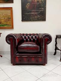Poltrona chesterfield chester club originale 