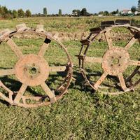 Ruote in ferro da 60 per motocoltivatore 