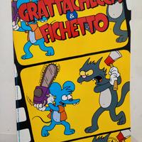 3 Fumetti Simpson vintage da collezione (Anni 90)