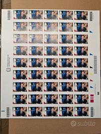 Foglio francobolli Berlusconi