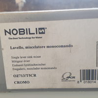 Miscelatore Lavello Cromo Nobili