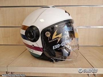 SCORPION Casco Jet EXO City II - Bee - White