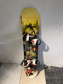 Tavola altezza 130cm completa di scarponi