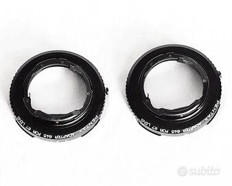 Adattatori Pentax 645 per obbiettivi 6x7 