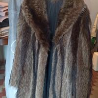 pelliccia vera  marmotta vintage 