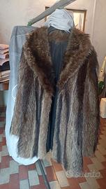 pelliccia vera  marmotta vintage 