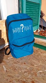 Zaino Blu "WHY?NOT" - Casual / Tempo Libero
