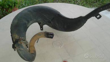 Marmitta e silenziatore Beta RR 50 Racing