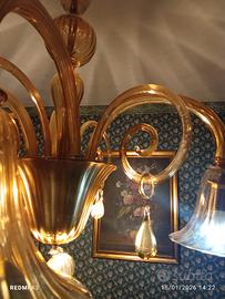 lampadario di murano 