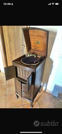 Grammofono elettrico da restauro