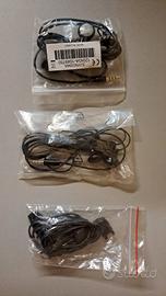 Auricolari vecchi modelli.