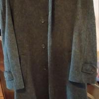 Cappotto nero lana