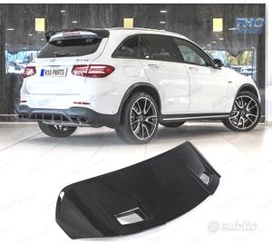 SPOILER MERCEDES GLC X253 SUV LOOK AMG NERO LUCIDO