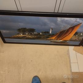quadro in legno in buone condizioni 