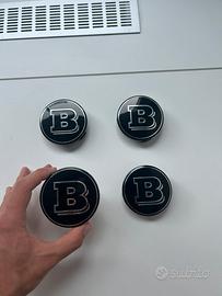 Set di coprimozzi 75 mm brabus