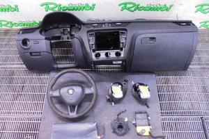 KIT AIRBAG PER SKODA OCTAVIA 5E ANNO 2016