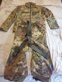 compl.militare wind stopper più pantaloni gorotex