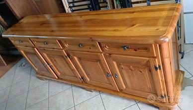 Madia 4 ante in legno massello
