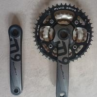 Guarnitura tripla mtb