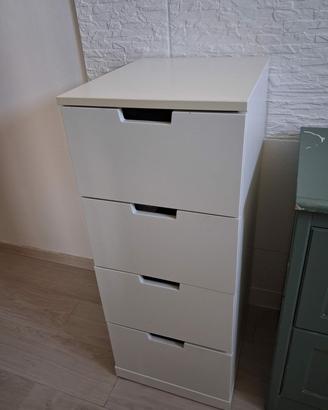 Cassettiera Ikea Nordli 4 cassetti