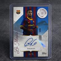 Carta Topps calcio rara