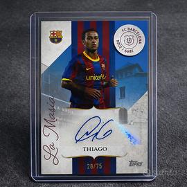 Carta Topps calcio rara
