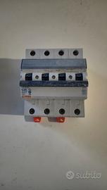 magnetotermico 4 poli gewiss 25a 