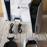 PlayStation 5 Disc Edition – Completa di Cavi + Co