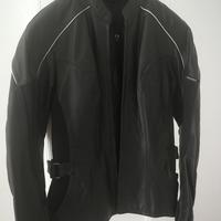 Giacca moto donna in pelle