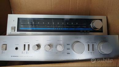 Amplificatore Pioneer SA420 + Radio Pioneer TX520L