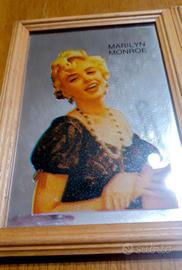 Quadretto specchio di Marilyn Monroe 70/80