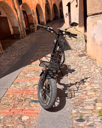 Bicicletta elettrica pieghevole