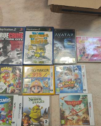 lotto giochi Nintendo 3ds PlayStation 2 PSP 