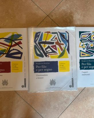 Per filo e per segno libro di grammatica biennio