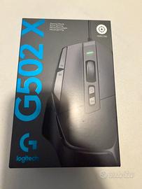 Mouse gaming logitech g502x nuovo