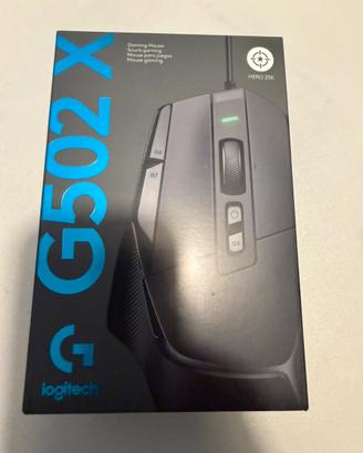 Mouse gaming logitech g502x nuovo