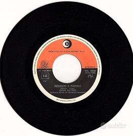 dischi a 45 giri di LUCIO BATTISTI e vari