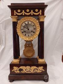 Pendola restaurata a Portico Francese Carlo X