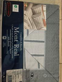 lenzuola matrimoniali flanella kiro oro 