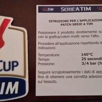 Toppa patch Coppa Italia