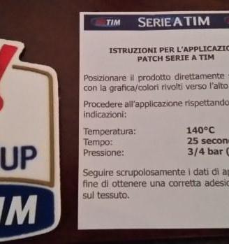Toppa patch Coppa Italia