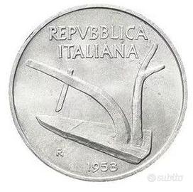 10 Lire Spiga 1953