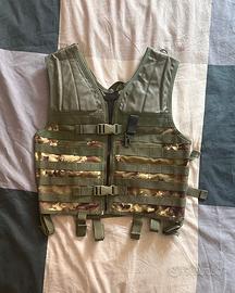 Gilet tattico camouflage italiana
