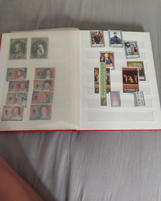 libro di francobolli